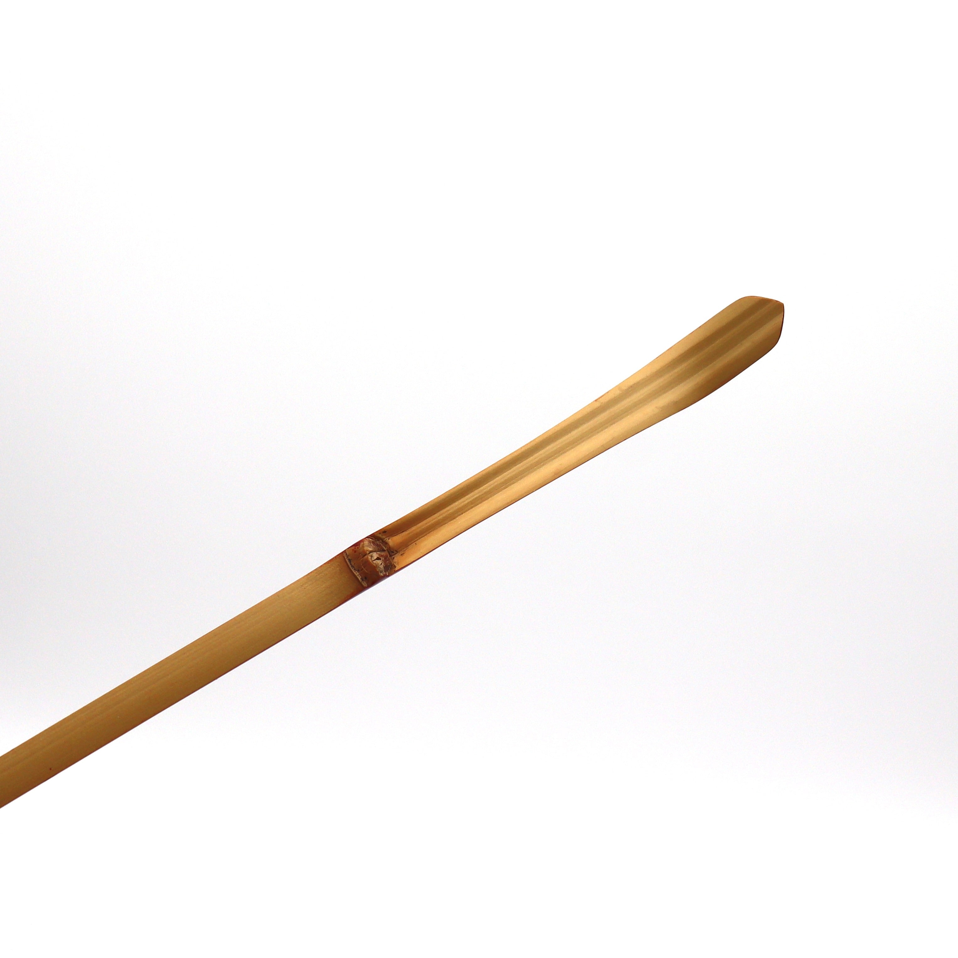 Red Sakura Maki-e Matcha Tea Scoop | Japanese Cherry Blossom Chashaku