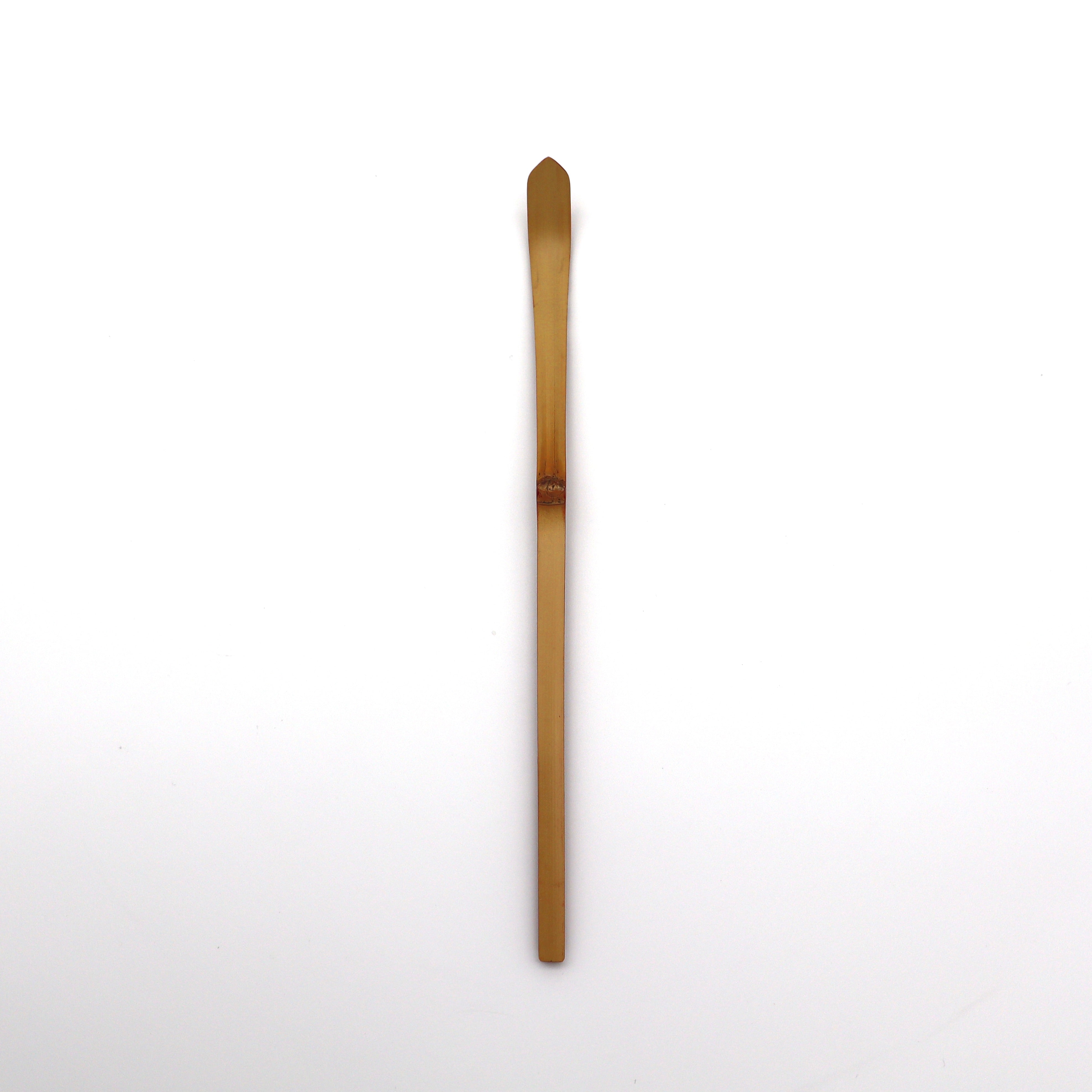 Red Sakura Maki-e Matcha Tea Scoop | Japanese Cherry Blossom Chashaku